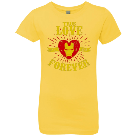 T-Shirts Vibrant Yellow / YXS TLF  IRON Girls Premium T-Shirt