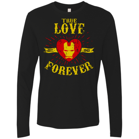 T-Shirts Black / Small TLF  IRON Men's Premium Long Sleeve