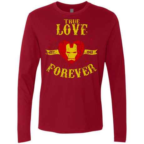 T-Shirts Cardinal / Small TLF  IRON Men's Premium Long Sleeve