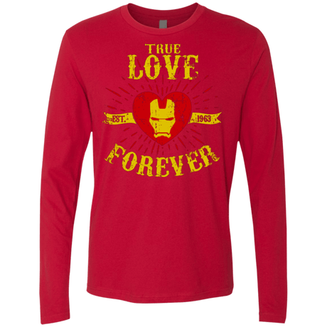 T-Shirts Red / Small TLF  IRON Men's Premium Long Sleeve