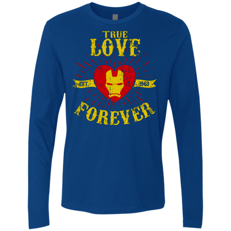 T-Shirts Royal / Small TLF  IRON Men's Premium Long Sleeve