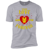 T-Shirts Heather Grey / X-Small TLF  IRON Men's Premium T-Shirt