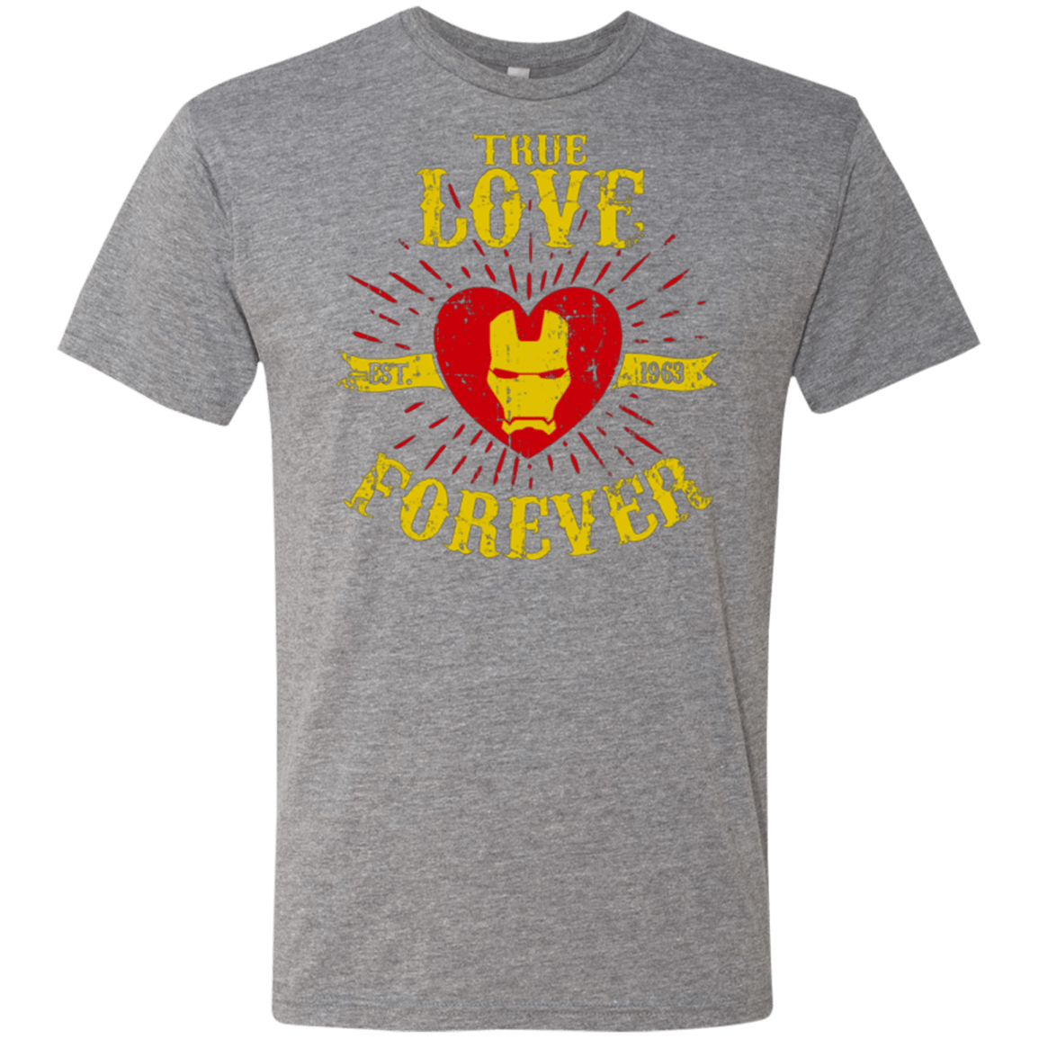 T-Shirts Premium Heather / Small TLF  IRON Men's Triblend T-Shirt