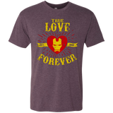 T-Shirts Vintage Purple / Small TLF  IRON Men's Triblend T-Shirt