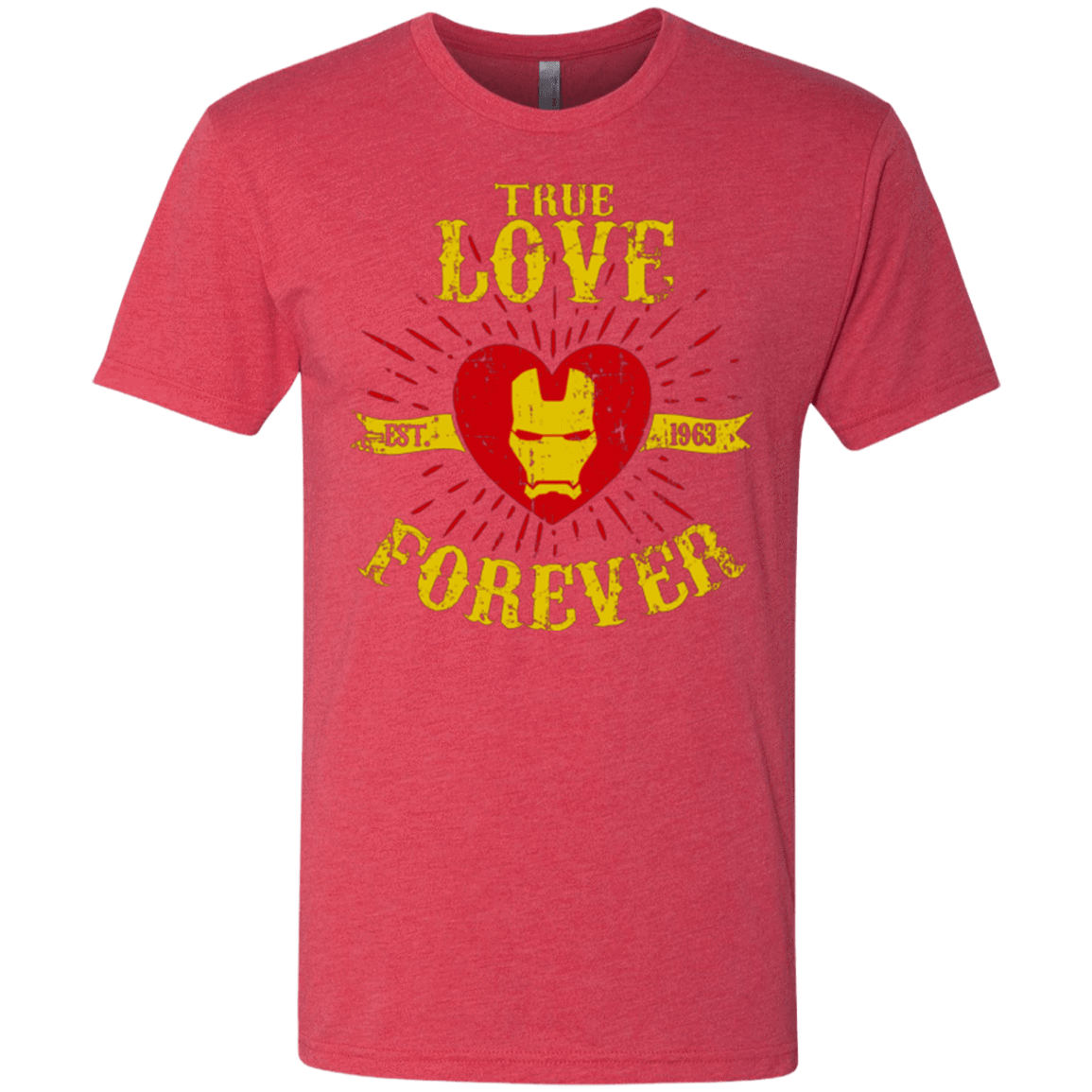 T-Shirts Vintage Red / Small TLF  IRON Men's Triblend T-Shirt