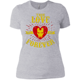 T-Shirts Heather Grey / X-Small TLF  IRON Women's Premium T-Shirt