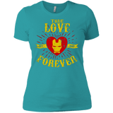 T-Shirts Tahiti Blue / X-Small TLF  IRON Women's Premium T-Shirt