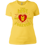 T-Shirts Vibrant Yellow / X-Small TLF  IRON Women's Premium T-Shirt