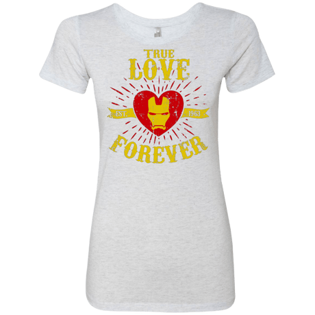T-Shirts Heather White / Small TLF  IRON Women's Triblend T-Shirt