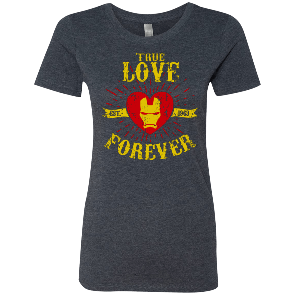 T-Shirts Vintage Navy / Small TLF  IRON Women's Triblend T-Shirt