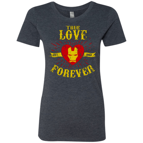 T-Shirts Vintage Navy / Small TLF  IRON Women's Triblend T-Shirt