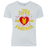 T-Shirts Heather White / YXS TLF  IRON Youth Triblend T-Shirt
