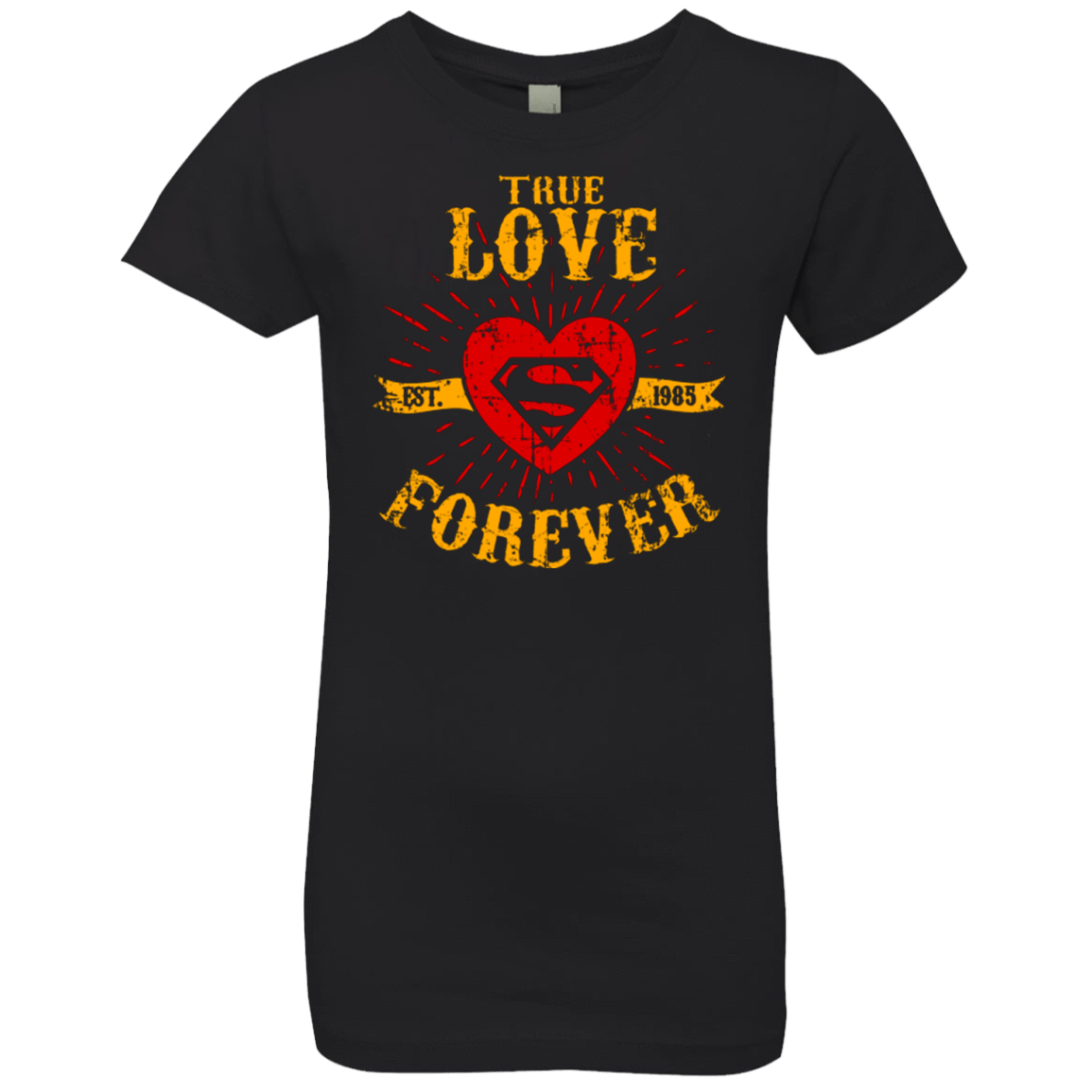 T-Shirts Black / YXS TLF  SUPER Girls Premium T-Shirt