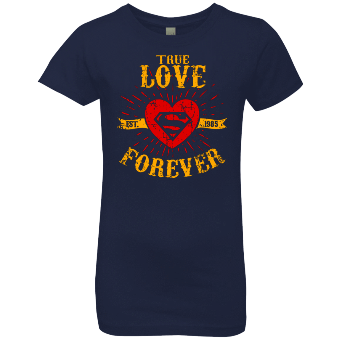 T-Shirts Midnight Navy / YXS TLF  SUPER Girls Premium T-Shirt