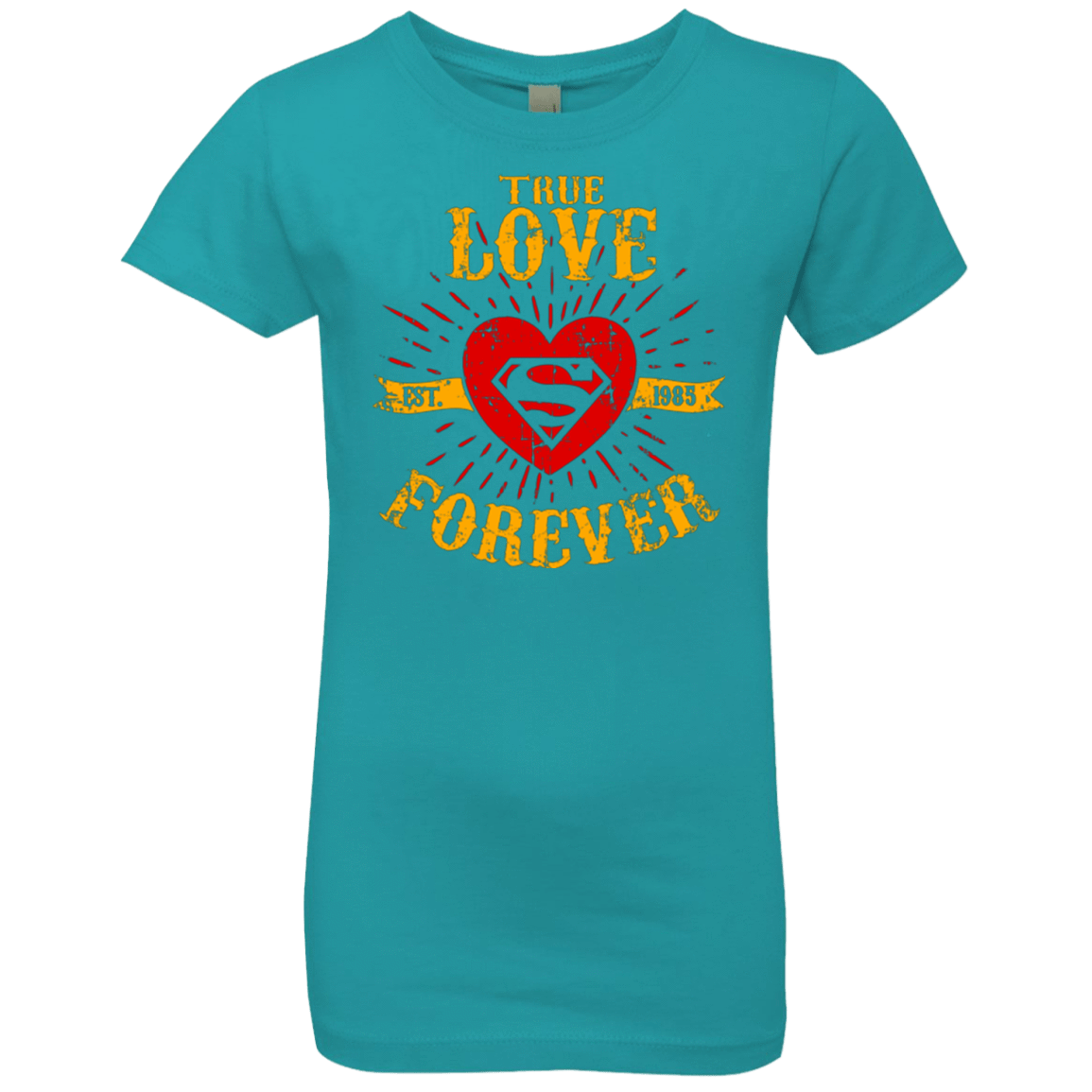 T-Shirts Tahiti Blue / YXS TLF  SUPER Girls Premium T-Shirt