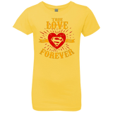 T-Shirts Vibrant Yellow / YXS TLF  SUPER Girls Premium T-Shirt