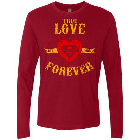 T-Shirts Cardinal / Small TLF  SUPER Men's Premium Long Sleeve