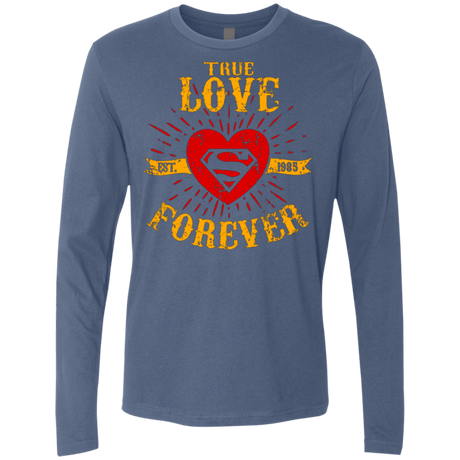 T-Shirts Indigo / Small TLF  SUPER Men's Premium Long Sleeve
