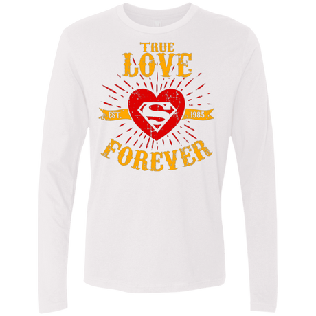 T-Shirts White / Small TLF  SUPER Men's Premium Long Sleeve