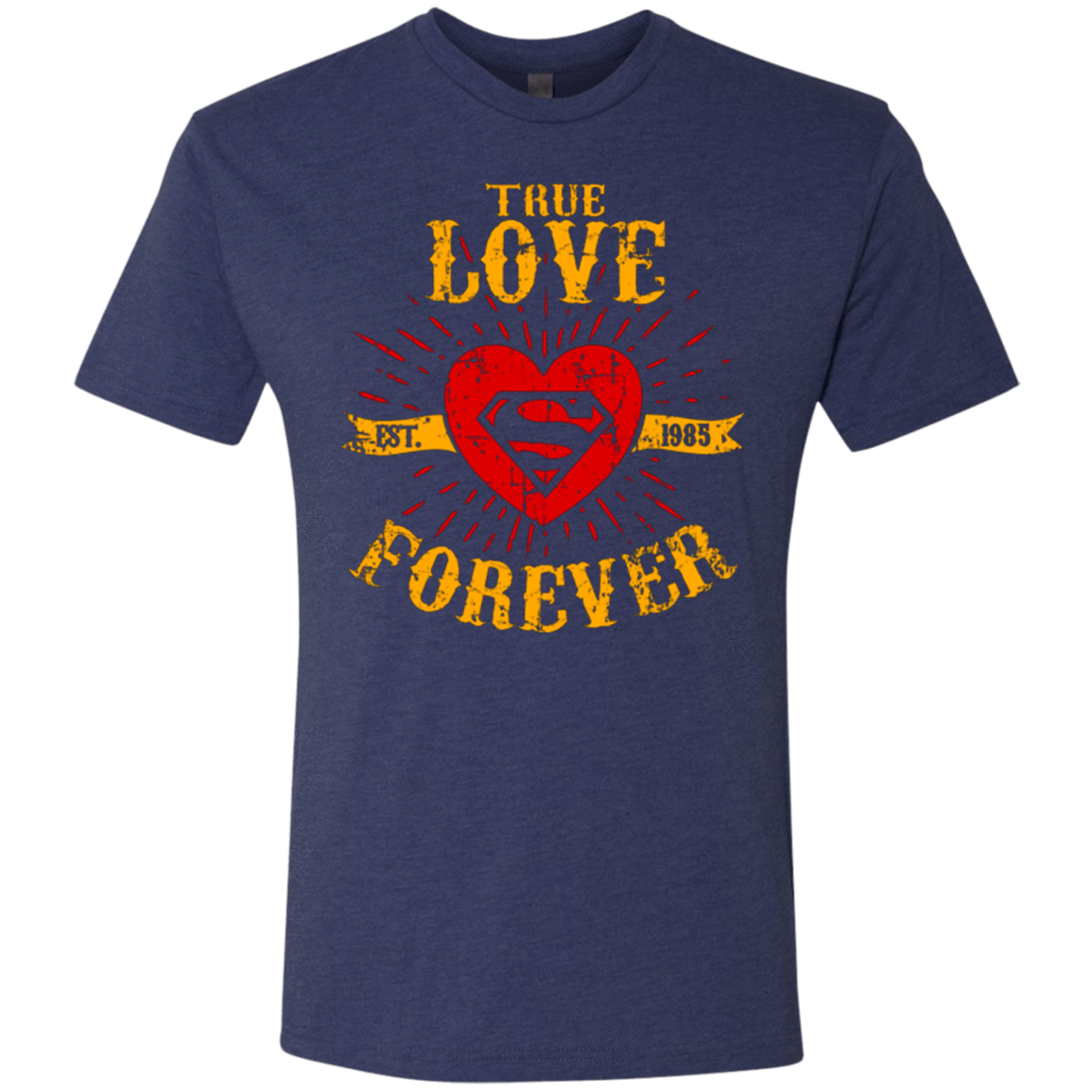 T-Shirts Vintage Navy / Small TLF  SUPER Men's Triblend T-Shirt