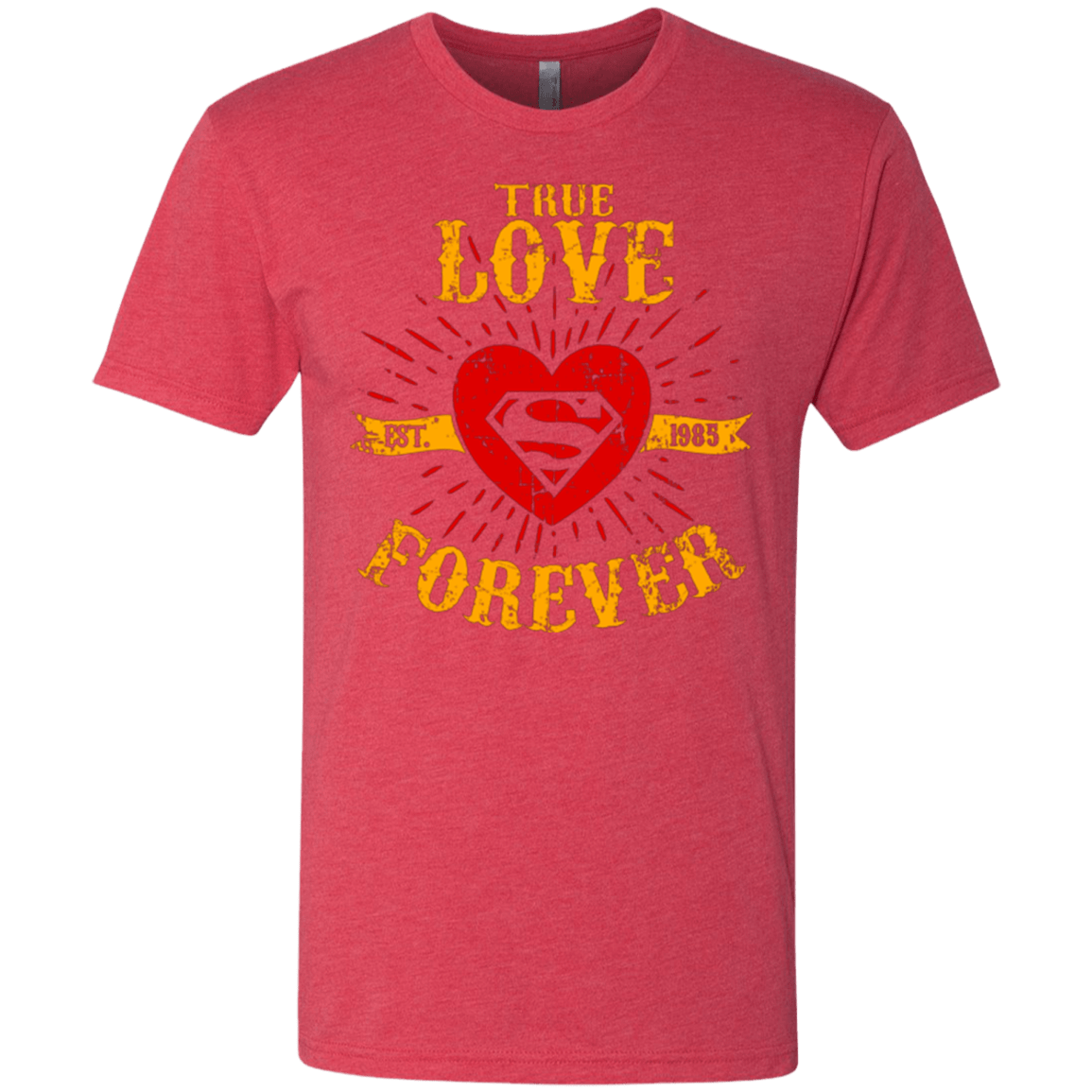 T-Shirts Vintage Red / Small TLF  SUPER Men's Triblend T-Shirt