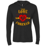 T-Shirts Vintage Black / X-Small TLF  SUPER Triblend Long Sleeve Hoodie Tee