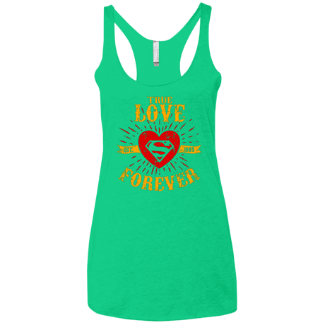 T-Shirts Envy / X-Small TLF  SUPER Women's Triblend Racerback Tank