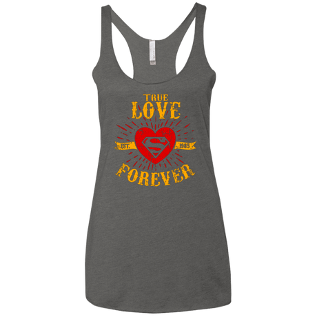 T-Shirts Premium Heather / X-Small TLF  SUPER Women's Triblend Racerback Tank