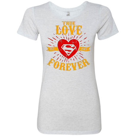 T-Shirts Heather White / Small TLF  SUPER Women's Triblend T-Shirt