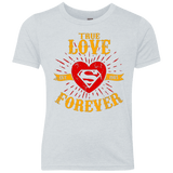 T-Shirts Heather White / YXS TLF  SUPER Youth Triblend T-Shirt