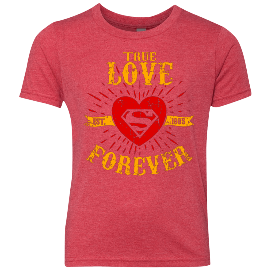 T-Shirts Vintage Red / YXS TLF  SUPER Youth Triblend T-Shirt