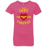 T-Shirts Hot Pink / YXS TLF  WONDER Girls Premium T-Shirt