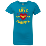 T-Shirts Turquoise / YXS TLF  WONDER Girls Premium T-Shirt