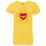 T-Shirts Vibrant Yellow / YXS TLF  WONDER Girls Premium T-Shirt