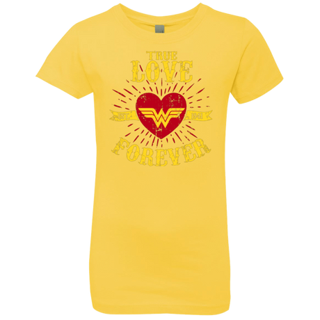 T-Shirts Vibrant Yellow / YXS TLF  WONDER Girls Premium T-Shirt