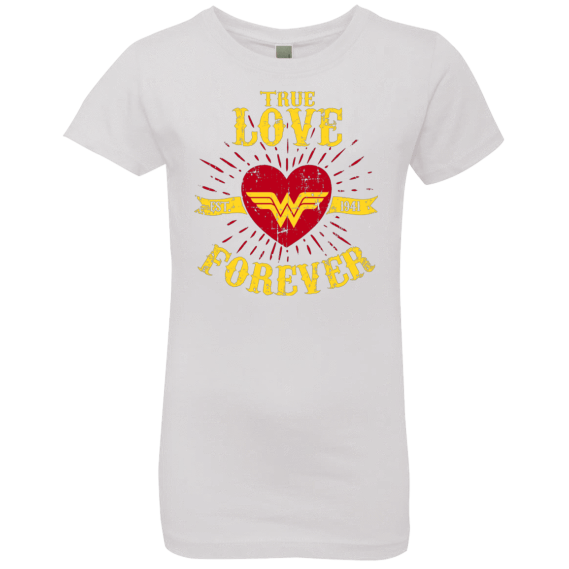 T-Shirts White / YXS TLF  WONDER Girls Premium T-Shirt