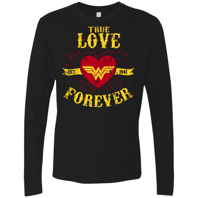 T-Shirts Black / Small TLF  WONDER Men's Premium Long Sleeve