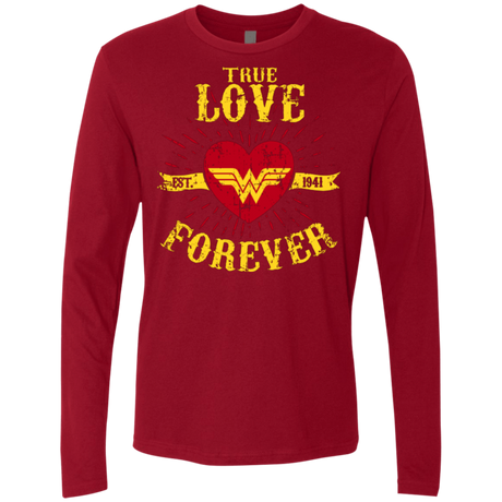 T-Shirts Cardinal / Small TLF  WONDER Men's Premium Long Sleeve