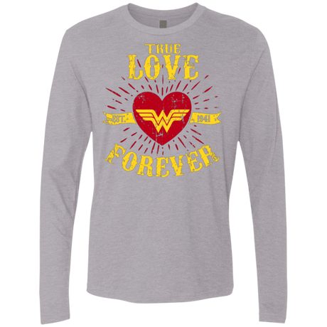 T-Shirts Heather Grey / Small TLF  WONDER Men's Premium Long Sleeve