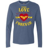 T-Shirts Indigo / Small TLF  WONDER Men's Premium Long Sleeve