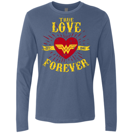 T-Shirts Indigo / Small TLF  WONDER Men's Premium Long Sleeve