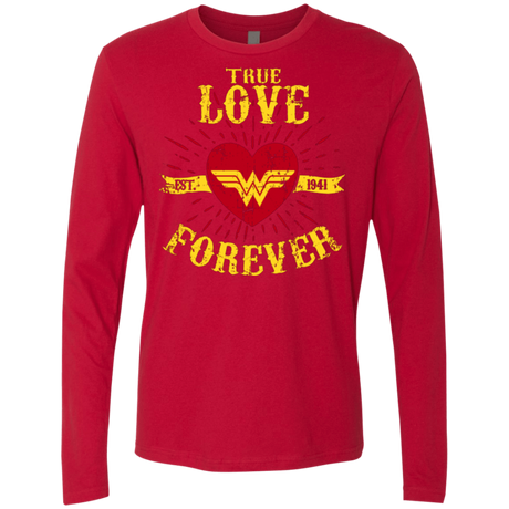 T-Shirts Red / Small TLF  WONDER Men's Premium Long Sleeve