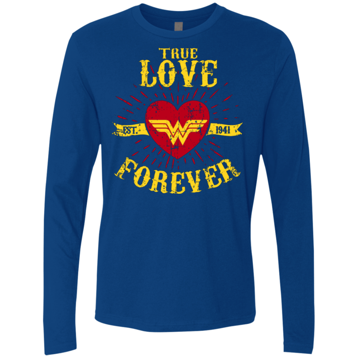 T-Shirts Royal / Small TLF  WONDER Men's Premium Long Sleeve