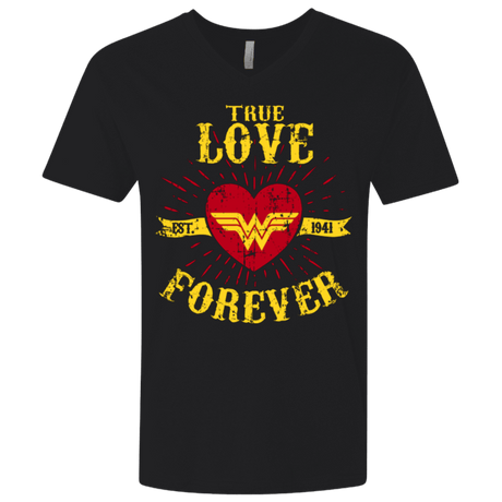 T-Shirts Black / X-Small TLF  WONDER Men's Premium V-Neck