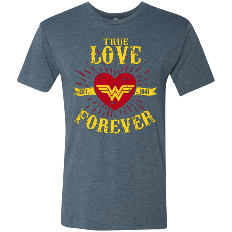 T-Shirts Indigo / Small TLF  WONDER Men's Triblend T-Shirt