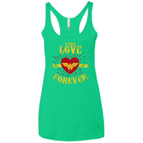 T-Shirts Envy / X-Small TLF  WONDER Women's Triblend Racerback Tank