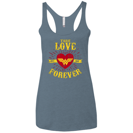T-Shirts Indigo / X-Small TLF  WONDER Women's Triblend Racerback Tank