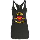 T-Shirts Vintage Black / X-Small TLF  WONDER Women's Triblend Racerback Tank