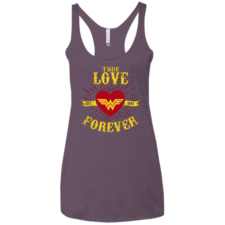 T-Shirts Vintage Purple / X-Small TLF  WONDER Women's Triblend Racerback Tank