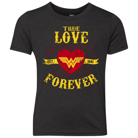 T-Shirts Vintage Black / YXS TLF  WONDER Youth Triblend T-Shirt